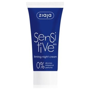 Ziaja Sensitive Skin zpevňující noční krém redukující podráždění 50 ml