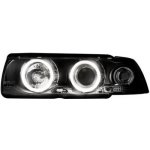 BMW E36 - Přední světla Angel Eyes CCFL - Černé IV.