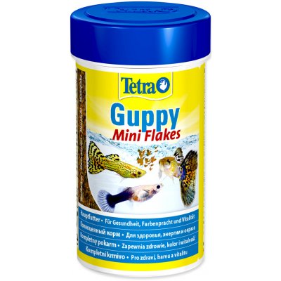 Tetra Guppy Mini Flakes 250 ml – Zboží Mobilmania