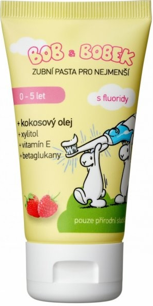 Bob a Bobek dětská s příchutí malin a jahod 0-6 let 50 ml