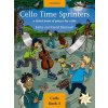 Noty a zpěvník Cello Time Sprinters book 3 + Audio Online snadné skladby pro violoncello