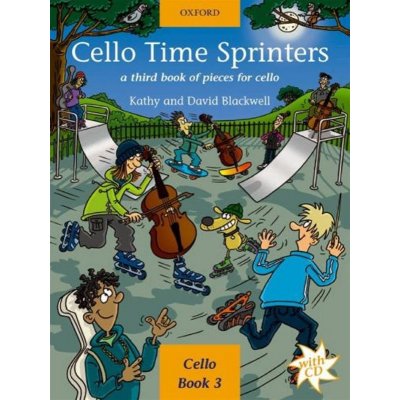 Cello Time Sprinters book 3 + Audio Online snadné skladby pro violoncello – Zbozi.Blesk.cz