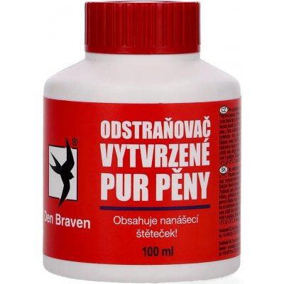 DEN BRAVEN Odstraňovač vytvrzené PUR pěny 100ml DEN (40410BD) – Zbozi.Blesk.cz