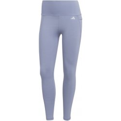 adidas Optime Stash Pocket High-Waisted Leggings Womens Silver Vio