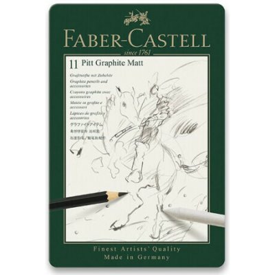 Faber-Castell Kreslířská sada Graphite Matt 11ks – Hledejceny.cz