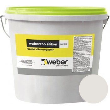 WEBER TON silikon 25 kg SE00 šedá