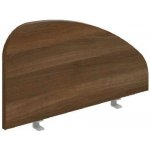 OFFICE PRO HOBIS stolový paraván na hranu stolu - PA 800 H ořech – Zboží Dáma
