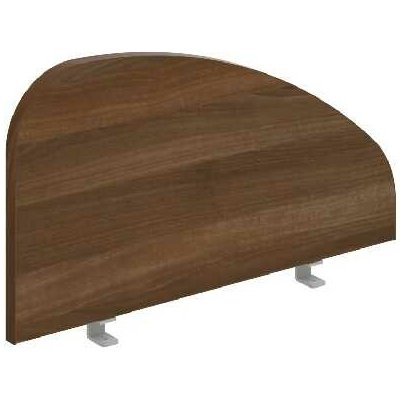 OFFICE PRO HOBIS stolový paraván na hranu stolu - PA 800 H ořech – Zboží Dáma