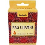 Tulasi Vonné kužely NAG CHAMPA 15 ks – Zbozi.Blesk.cz