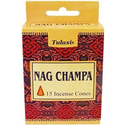 Tulasi Vonné kužely NAG CHAMPA 15 ks – Zbozi.Blesk.cz