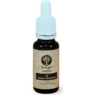 Energie rostlin Bachovy esence 30 Sweet Chestnut Esence naděje 20 ml – Hledejceny.cz