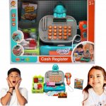 Woopie Pokladna s policí DINO Blue – Sleviste.cz