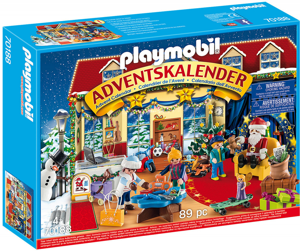 Playmobil 70188 Adventní kalendář Vánoce v hračkářství od 486 Kč -  Heureka.cz