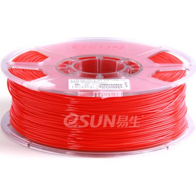 Esun 3d PLA, 3mm, red - červená, 1kg/role – Zboží Živě