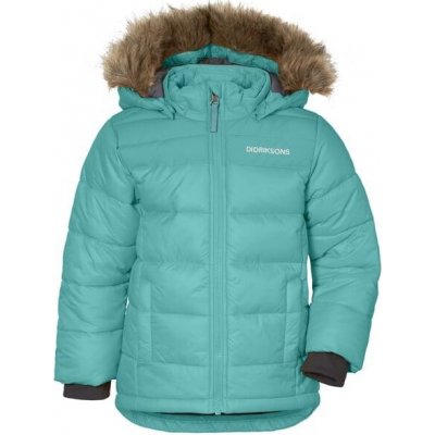 Didriksons dětská zimní bunda Digory zelená – Zboží Dáma