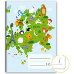 Notes Školní sešit A5 linka 16 mm 512 – Zboží Mobilmania