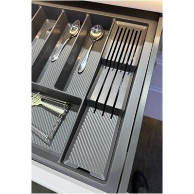 Organizér na nože MAX do zásuvky 50-90, grafit – Sleviste.cz