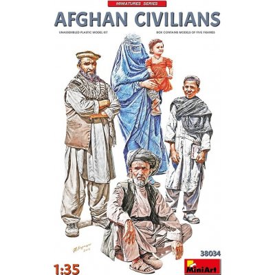 MiniArt Afghan Civilians 5 fig. 1:35