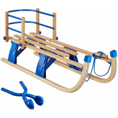 Davos VT SPORT Dřevěné sáňky 100 cm 100cm – Zboží Dáma