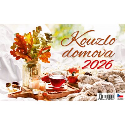 Kouzlo domova stolní 2026 – Zboží Dáma