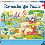 RAVENSBURGER Oblíbení dinosauři 2x12 dílků – Sleviste.cz