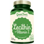 GreenFood Lecithin + vitamin E 90 kapslí – Hledejceny.cz