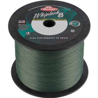 Berkley Šňůra Whiplash 8 Green 1m 0,30mm 71,6kg