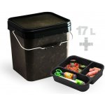 Nash Kbelík Rectangular Bucket Camo 17 l – Sleviste.cz