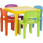 Kondela set 1+4 vícebarevný Zilbo – Zboží Dáma