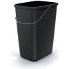 Koš Compacta Odpadkový koš Q FLAP basic recyklovaný černý, 9 l