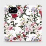 Mobiwear - Xiaomi POCO X3 NFC - MD01S Růže na bílé – Zboží Živě