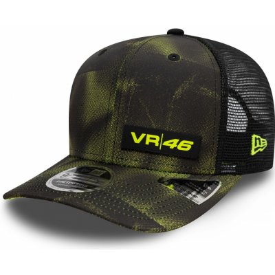 New Era Valentino Rossi VR46 Halftone 9FIFTY Stretch-Snap Black / Upright Yellow – Zboží Dáma