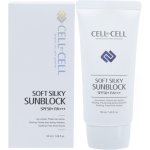 CELL BY CELL - SOFT SILKY SUN BLOCK SPF50+ PA+++ - Hydratační pleťový krém s SPF50+ 50 ml – Zboží Dáma