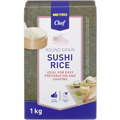 Metro Chef Sushi rýže vakuovaná 1 kg