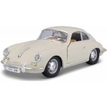 Bburago Porsche 356B Coupe 1961 Ivory 1:24 – Zboží Dáma