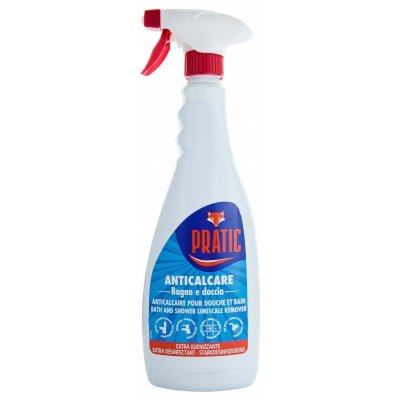 PRATIC ANTICALCARE BAGNO E DOCCIA 750 ml čistič na sprchové zástěny – Zboží Mobilmania