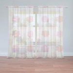 Sablio Záclony Barevné obláčky: 2ks 150x250cm – Hledejceny.cz