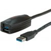 usb kabel Roline 12.04.1096 USB 3.0, aktivní prodlužovací, USB 3.0 A(M) - USB 3.0 A(F), 5m