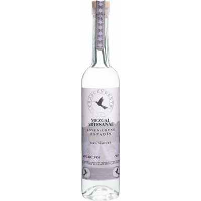 Trascendente Mezcal Artesanal Joven Espadín 40% 0,7 l (holá láhev) – Zboží Dáma