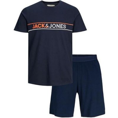 Jack & Jones 12248978 pánské pyžamo krátké tm.modré od 541 Kč - Heureka.cz