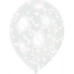 Balónky latexové transparentní s konfetami holubic 27 5 cm – Hledejceny.cz