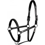 HARRY'S HORSE Kožená ohlávka Crystal černá – Zboží Mobilmania