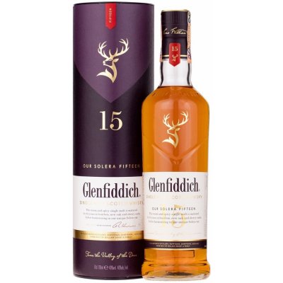 Glenfiddich Whisky 15y 40% 0,7 l (tuba) – Hledejceny.cz