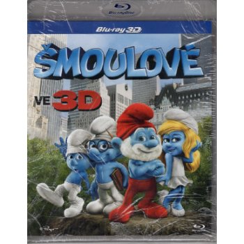 Šmoulové 2D+3D BD