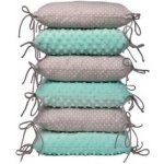 T-Tomi Polštářkový mantinel šedá little puntíky – Zboží Dáma