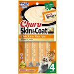 Churu Cat Skin & Coat Chicken 4 x 14 g – Zboží Mobilmania
