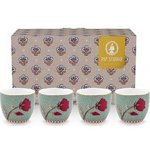 Pip Studio Blooming Tales kalíšku na vajíčko modrá sada 4 ks – Hledejceny.cz