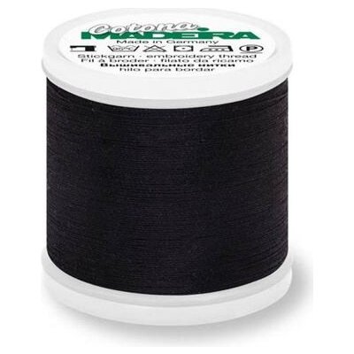 Quiltovací a vyšívací nit Madeira Cotona 50 (1000m) barva 500 black – Zboží Mobilmania