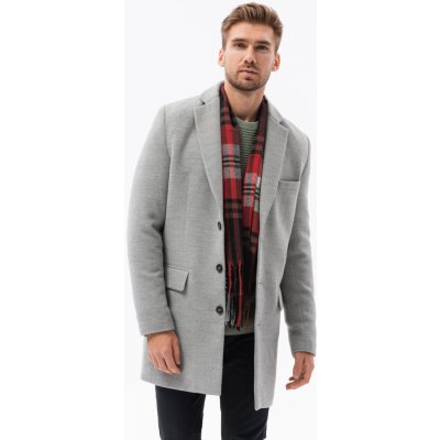Ombre pánský kabát šedá – Zboží Dáma
