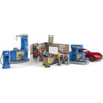 Bruder Čerpací stanice s autem a 2 figurkami – Zboží Mobilmania